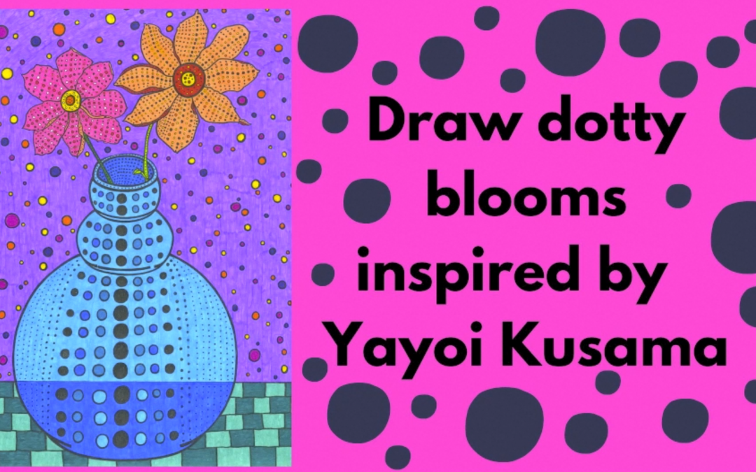 Draw like Yayoi Kusama with Chloe Morrison