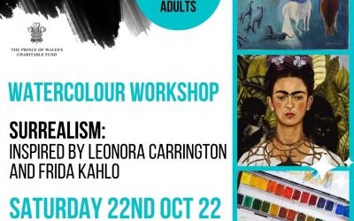 FREE ART WORKSHOPS FOR TEENS AND ADULTS IN OCTOBER!