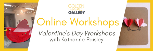 Lovebirds & Valentine’s Day Cards Workshops with Katharine Paisley